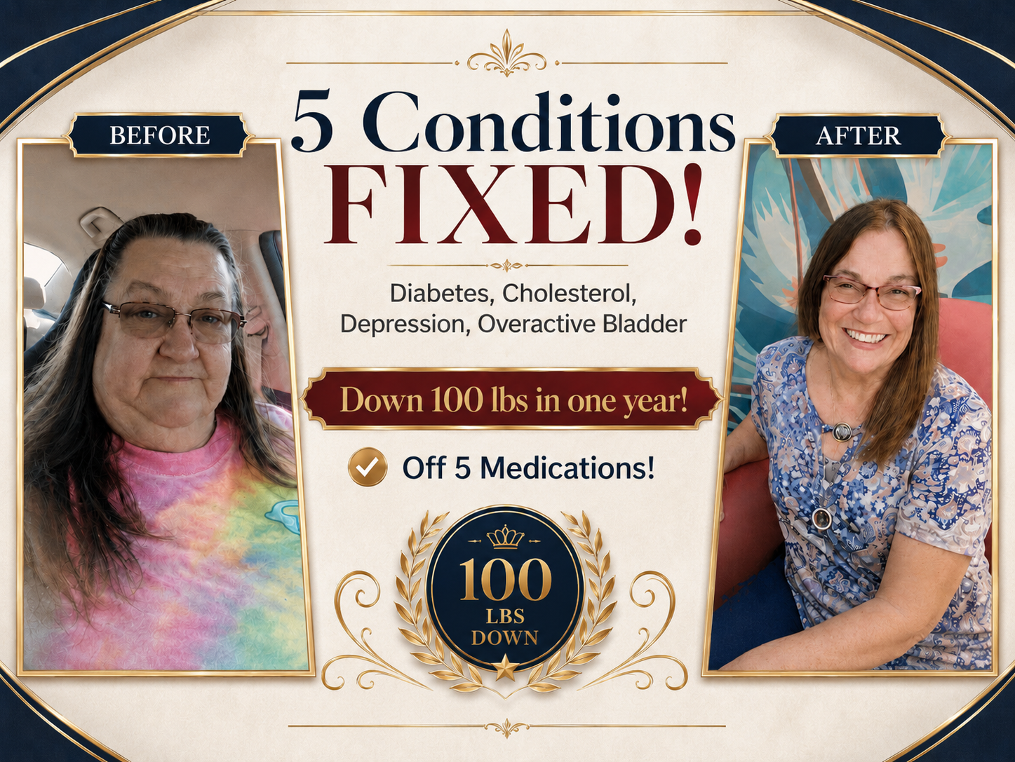 Stop Feeding Diabetes before-and-after customer success story.